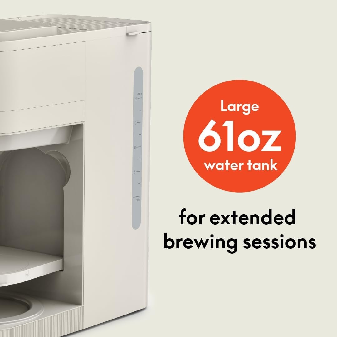 image:imageBELLA VersaBrew 2in1 Coffee Maker KCup compatible Brew 3 Sizes Carafes amp Single Serve Cups Dishwasher Safe Reusable Filter amp Filter Holder Iced Coffee Function 60oz Tank PlumOatmilk