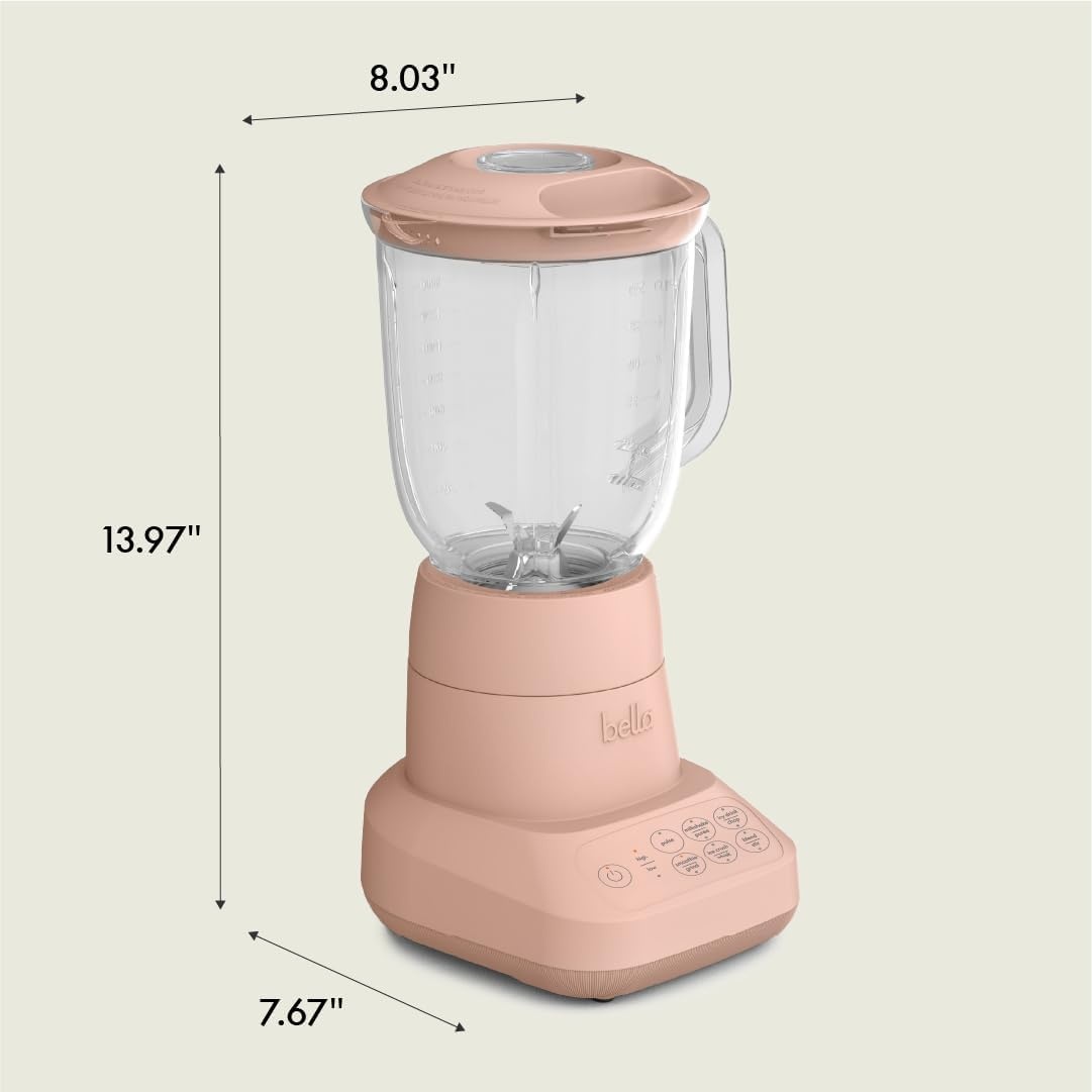 image:imagebella Fitsanywhere Flip amp Store Blender 48 oz 520W10speed PlumBlossom