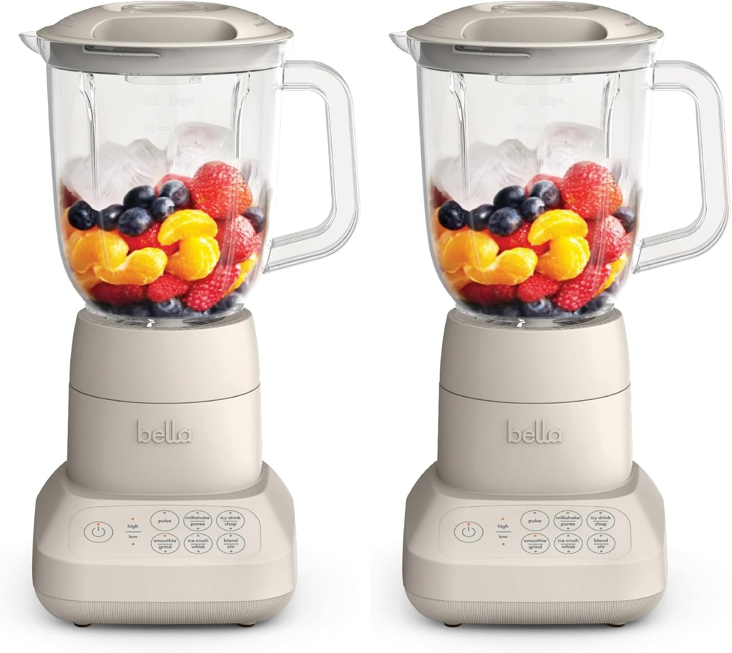 image:imagebella Fitsanywhere Flip amp Store Blender 48 oz 520W10speed PlumOatmilk
