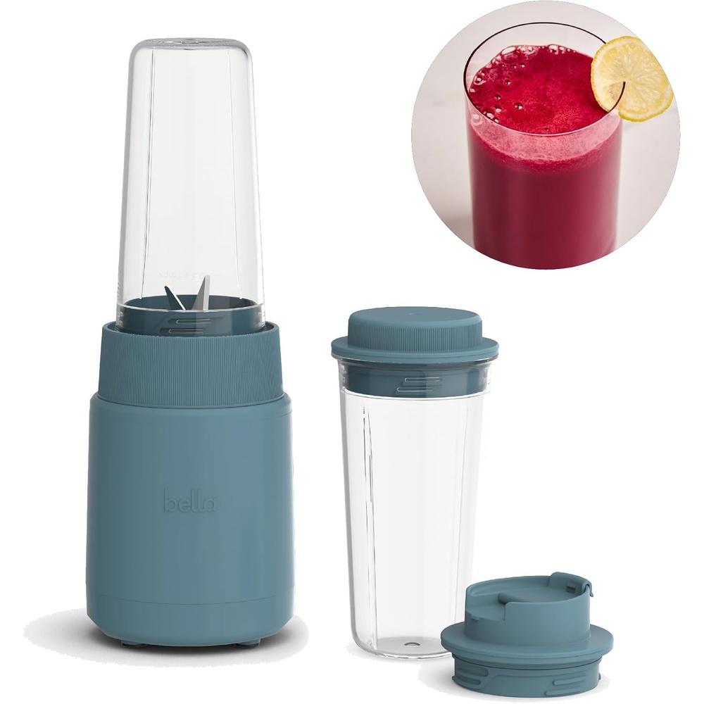 image:imagebella Rocket Blender 6Piece Set with Stacking Cups PlumSurf