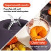 bella Fits-anywhere™ Flip & Store Blender, 48 oz, 520W,10-speed, Plum(Plum)