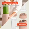 bella Rocket Blender 6-Piece Set with Stacking Cups, Plum(Blossom)