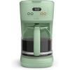 bella 12-Cup Programmable Coffee Maker with No-Drip Glass Carafe, Blossom(Seaglass)