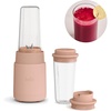 bella Rocket Blender 6-Piece Set with Stacking Cups, Plum(Blossom)