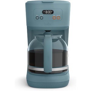 bella 12-Cup Programmable Coffee Maker with No-Drip Glass Carafe, Blossom(Surf)