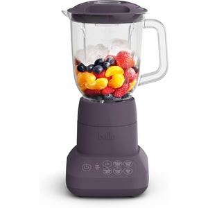 bella Fits-anywhere™ Flip & Store Blender, 48 oz, 520W,10-speed, Plum(Plum)